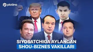 Siyosatchiga aylangan shou-biznes vakillari