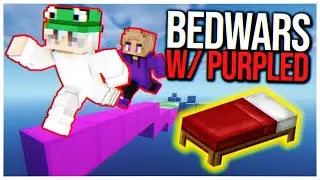 BEDWARS W/ IPAD KID PURPLED