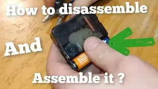 How to disassemble and Assemble Watch Mechanism
