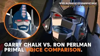 Audio Clips Of Garry Chalk Vs. Ron Perlman Voicing Optimus Primal | Transformers Rise Of The Beasts