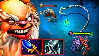 Unkillable Raid Boss Pudge 25Kills Monster Build Shroud + Aghanim Dota 2
