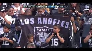 Raiders v Chargers   A Cooper 2015