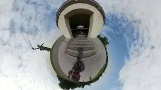 Мамаев курган необычный ракурс (360 градусов)
