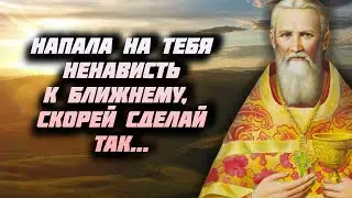Напала на тебя ненависть, зависть, чревоугодие,.. — скорей сделай так...  Иоанн Кронштадтский