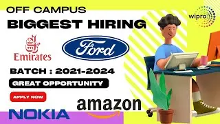 Amazon Off Campus Hiring 2022 | Wipro Nokia Recruitment Drive | Biggest Off Campus Placements Drives