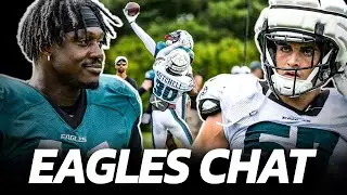 The Eagles are showing some INTERESTING things at Training Camp! | Live Q&A and Hangout