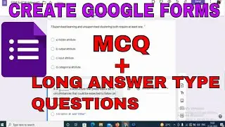 How to create Google Form | Google Forms