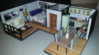 DIY Miniature Dollhouse Apartment