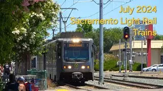 Sacramento Light Rail Of July 2024 - Ft. VTA Light Rail, Glenn Double Tracking Updates & S700 Tests