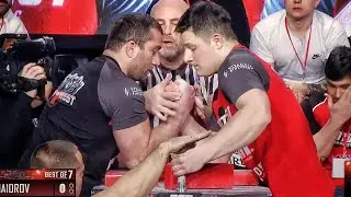 DAVIT SAMUSHIA vs VLADIMIR MAIOROV - East vs West 11 (Right Hand)