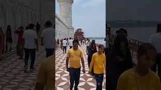 The Other Side of Taj Mahal. Back Side Next to the River. Agra, India.