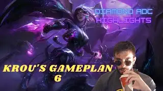 KROU'S GAMEPLAN 6 | DIAMOND ADC HIGHLIGHTS #leagueoflegends #adc