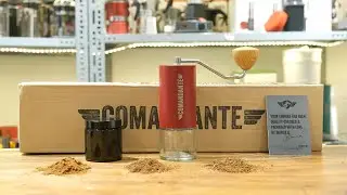 Unboxing Comandante Grinder C40 Nitro Blade “Burgundy” – Made In Germany