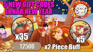 Demon Soul Simulator Codes | 5 New Gift Codes Lunar New Year Update 4.14.0