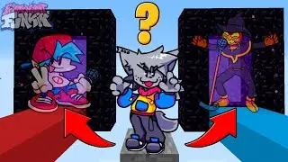 Minecraft FNF Kapi: DO NOT CHOOSE THE WRONG PORTAL (BoyFriend or Zardy?)