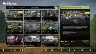 LIVE Snowrunner Mods | Chill gameplay