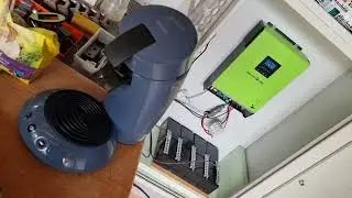 Howto günstig DIY OffGrid Solar ~2000EUR Kaffee Koch Challenge 96Ah 48V AGM MasterPower (Voltronic)