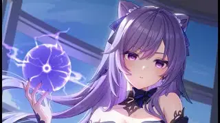 Hyperbloom Keqing with umbrella | Abyss 3.3 first half in 111s (48+25+38)