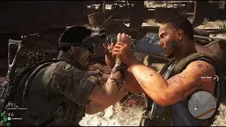 Ghost Recon Wildlands - New Executioner Wristband & CQC Knife & Knife Move Animation