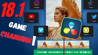 Davinci 18.1 - New Amazing Updates for Davinci Resolve 18.1