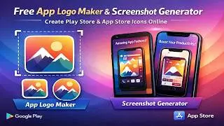 Free App Logo Maker & Screenshot Generator – Create Play Store & App Store Icons Online