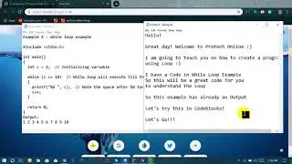 Codeblocks Tutorial **While Loop**