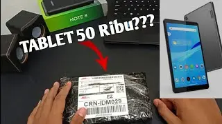 TABLET MURAH |Gambing!!! cuma 50ribuan Unboxing&Review.