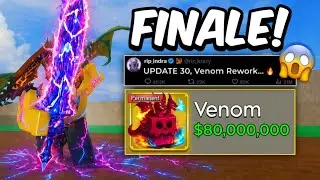 Blox Fruits New Venom Rework UPDATE 30 FINALLY! Release Date + LEAKS..