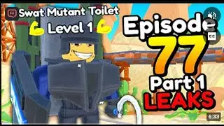 ТАЛЕРАНТИК НА РУССКОМ EPISODE 77 (PART 1) LEAKS!! (Toilet Tower Defense)