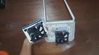 pasang kipas di router dan mikrotik internet jadi ngga lelet