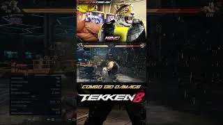 TEKKEN 8 - King: Combo 130 Damage (3xf3 + RA) #Shorts #JetstreamPlay