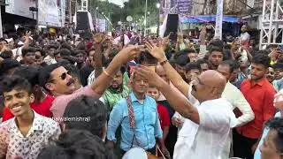 Girgaon cha ladka milind | Kachi Banjo | Kalachowki cha mahaganpati Aagaman sohala 2024 | Lalbaug