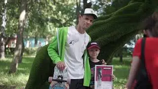 Мастер-класс по лонгбордингу от Аркадия Доскина