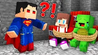 Why Did Superman Kidnap Mikey and JJ in Minecraft? (Maizen)