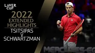 Stefanos Tsitsipas v Diego Schwartzman Extended Highlights | Laver Cup 2022 Match 2