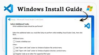 How to install Microsoft Visual Studio Code on Windows
