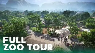 Full Zoo Tour Season 3! Planet Zoo Walkthrough Tour - Tropical Zoo
