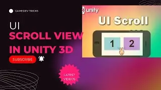 Mastering UI Scroll Views in Unity 3D | Gamedev Tricks Tutorial