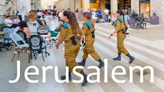 BEAUTIFUL JERUSALEM! A Serene Stroll Through the City's Charming Streets.