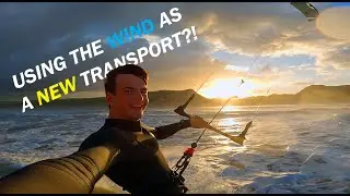 KITESURFING to WORK and BACK?! HOW?!