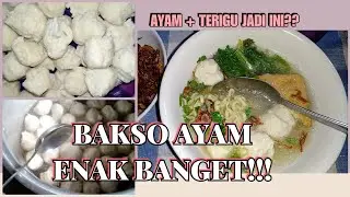 BAKSO AYAM HOME MADE ANTI GAGAL | PAKE TERIGU ENAK KENYAL by SuciHasrat