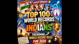 Best World Records 2023 by Indian Record Holders | Popular Records | Top World Records Book 2023 |