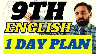 9th English 1 Day Plan 2023 | 9th Class English Preparation