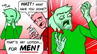 NO that lotion makes MEN!!😲 | r/PointlesslyGendered
