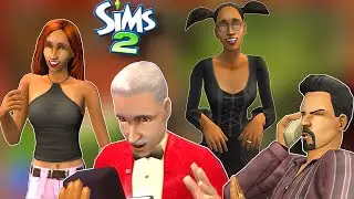 Как я впервые играла семьей Гот в SIMS 2