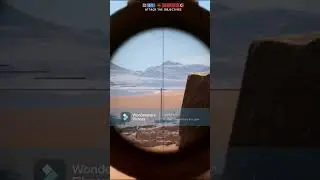 1st time missed not the 2nd time , Cool and calm finish 😌 #battlefield #battlefield1 #bgmi #sniper