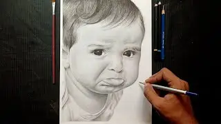 Drawing Crying Baby 😍