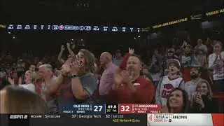 #25 Arkansas vs. Ole Miss 1/21/2023