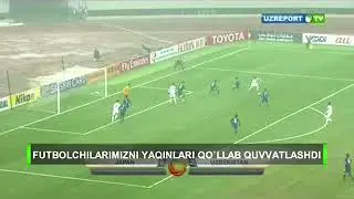 Futbolchilarimizga yaqinlari omad tiladi..