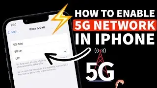 How to Enable 5G Network on iPhone I Which iPhone Supports 5G Network?